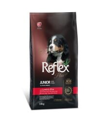 Reflex Plus Junior Kuzu Etli Pirinçli Büyük Irk Yavru Köpek Maması 18kg
