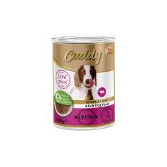 Cuddy Jöleli Yetişkin Köpek Maması Biftekli 400 Gr 12 li